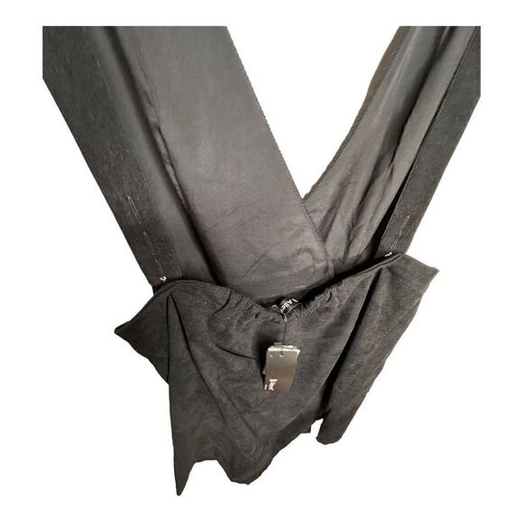 Allegra K Junior's Corduroy V Neck A-Line Bib Overall Pinafore Mini Dress size L - Picture 8 of 13